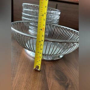 Vintage Alessi 18/10 Wire Basket made in Italy